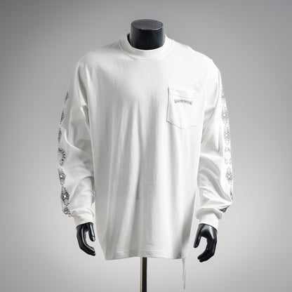 Chrome 25fw printed hoodie