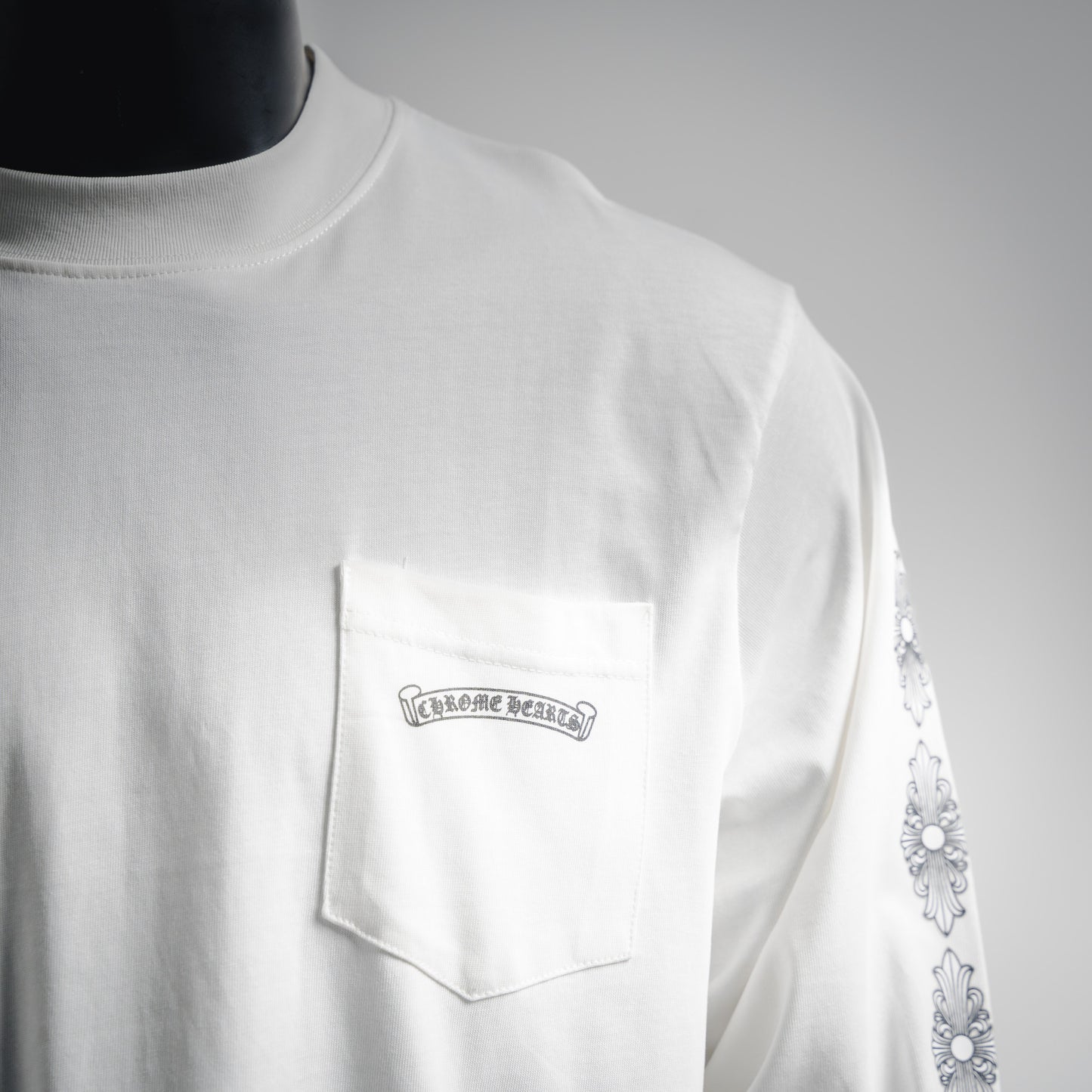 Chrome 25fw printed hoodie