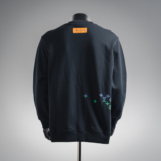 Louis 25fw printed hoodie