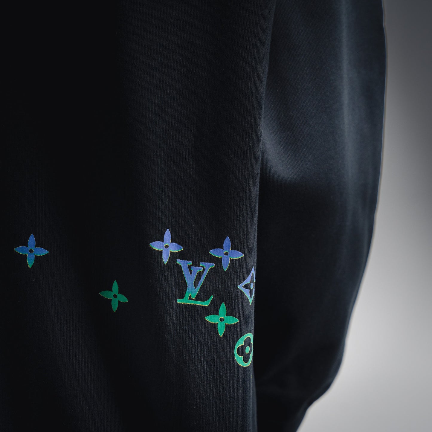 Louis 25fw printed hoodie