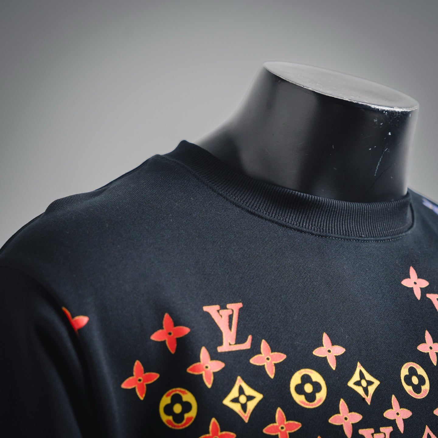 Louis 25fw printed hoodie