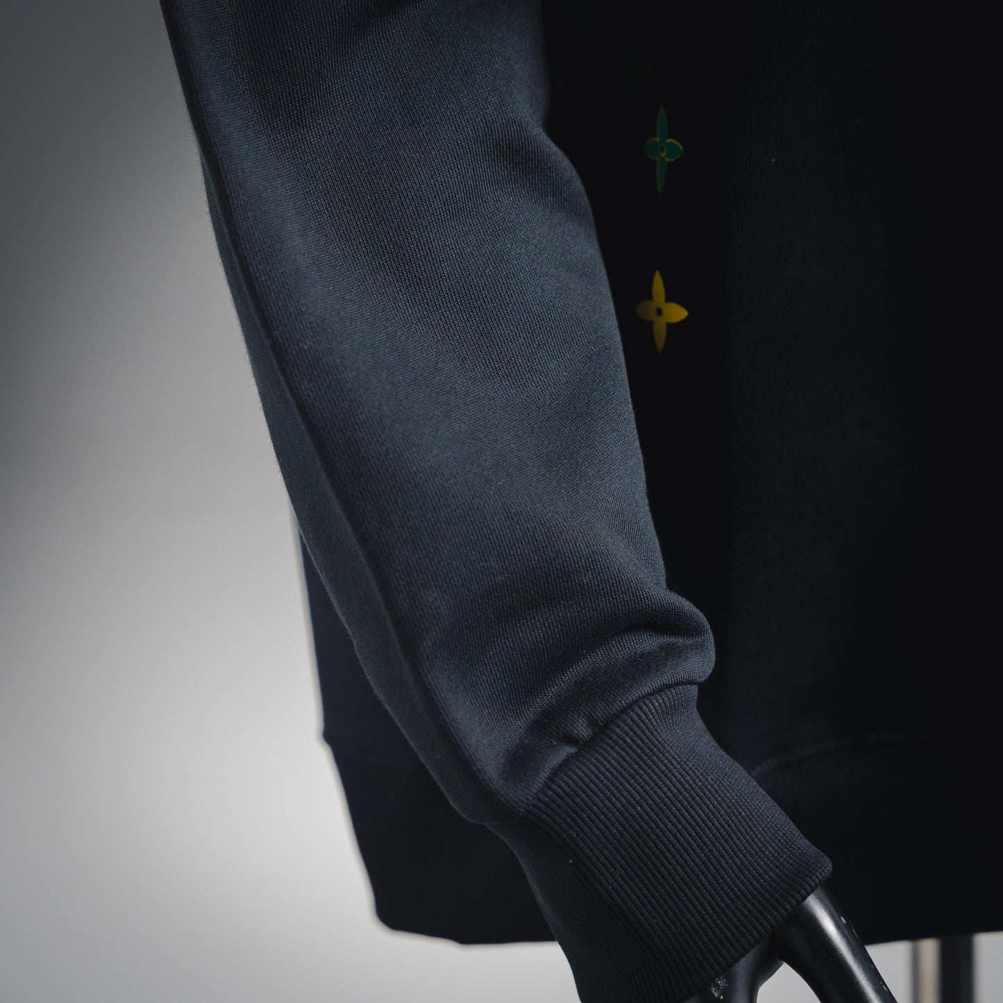 Louis 25fw printed hoodie