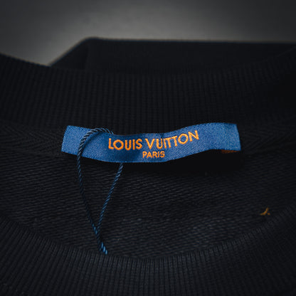 Louis 25fw printed hoodie
