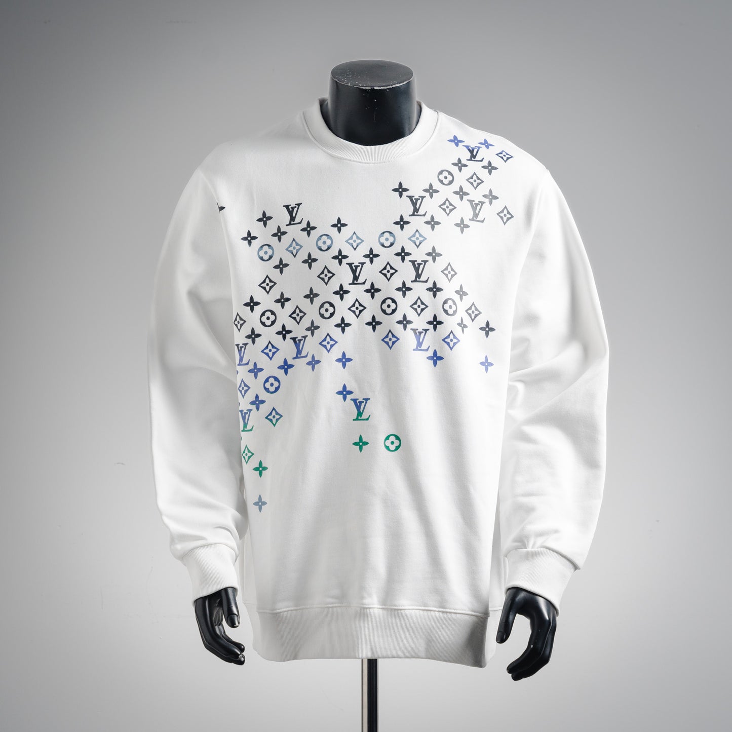 Louis 25fw printed hoodie