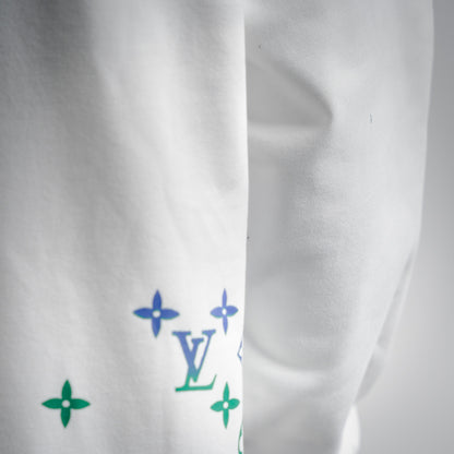 Louis 25fw printed hoodie