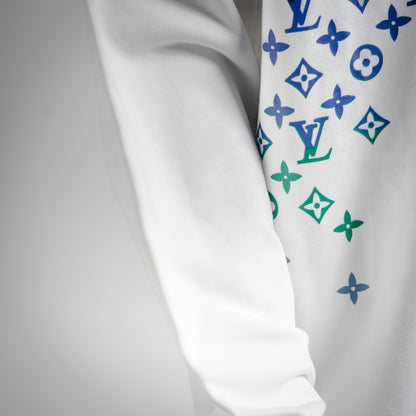 Louis 25fw printed hoodie